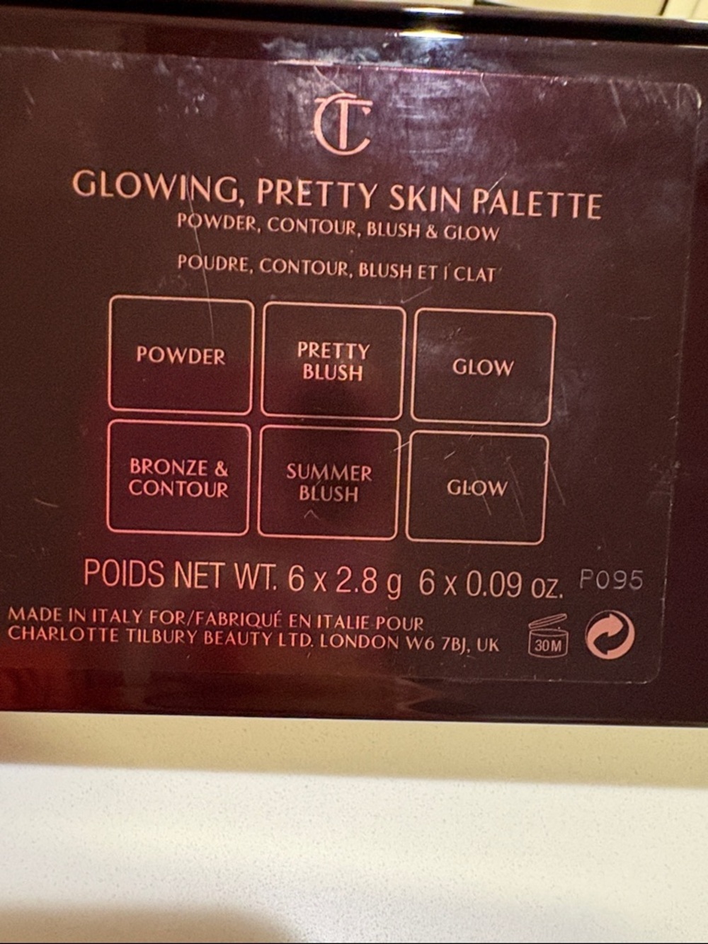 Charlotte Tilbury Dark Brown Eyeshadow Palette with Gold Detailing - Picture 7 of 8